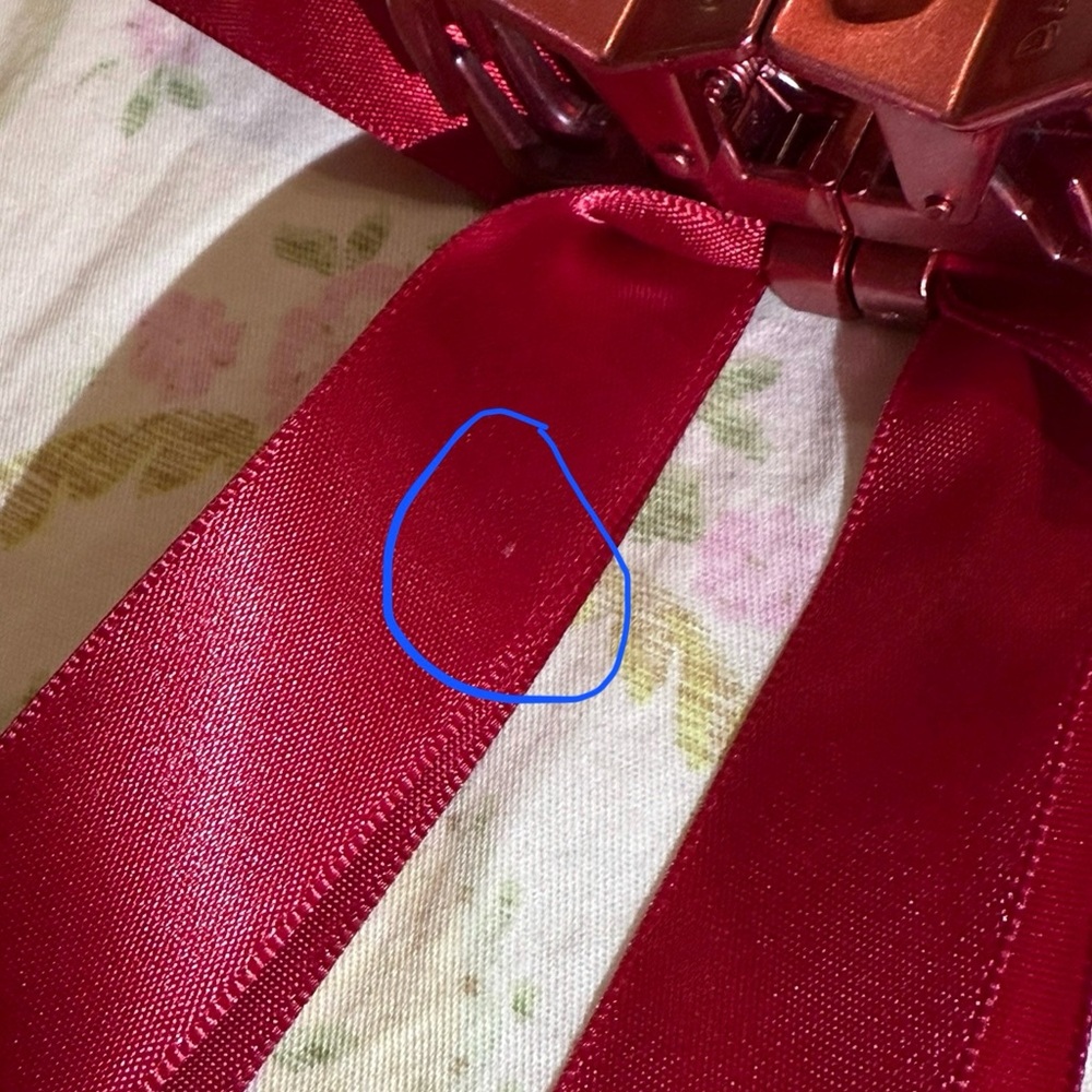 Dafni Klix The Bow in burgundy - Picture 4 of 4